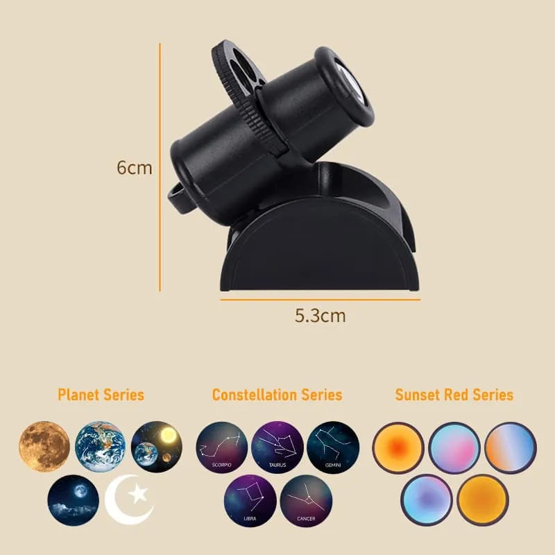 Lamp 4K Ultra HD Projection Lamp with Film Slides