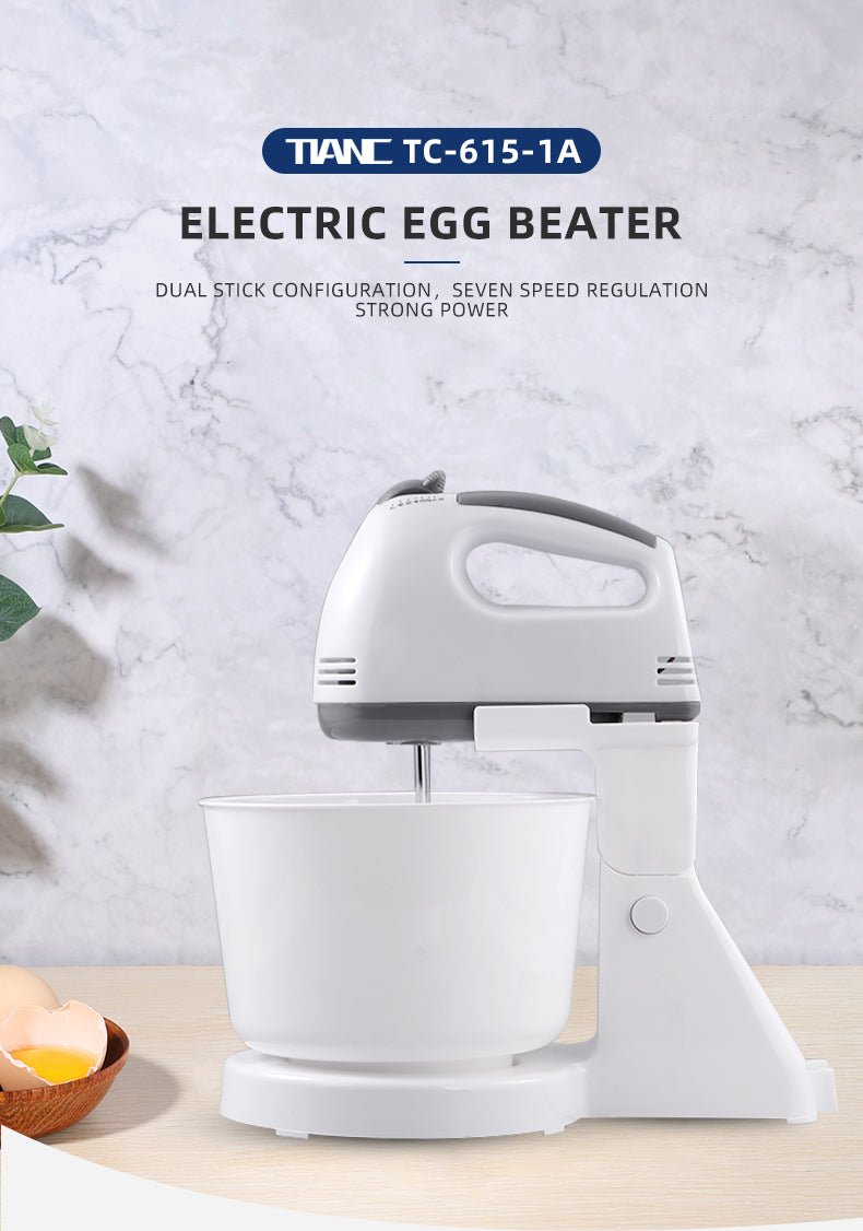 Nova – Hand Mixer With Bowl | 250W Powerful Electric Beater & Dough Mixer for Baking in UAE