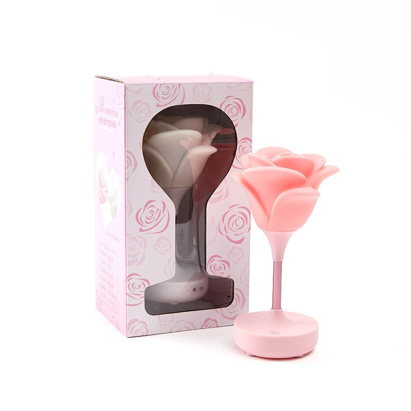 Touch Rose Usb Nigtht Light Creative Bedroom Silicone