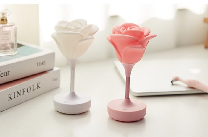 Touch Rose Usb Nigtht Light Creative Bedroom Silicone