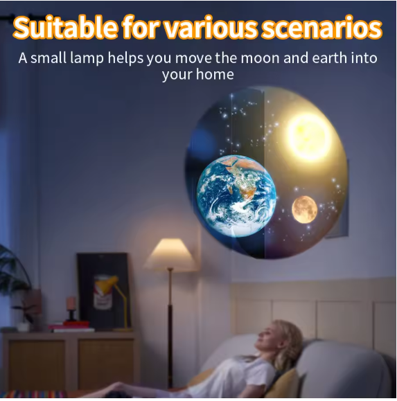 Lamp 4K Ultra HD Projection Lamp with Film Slides